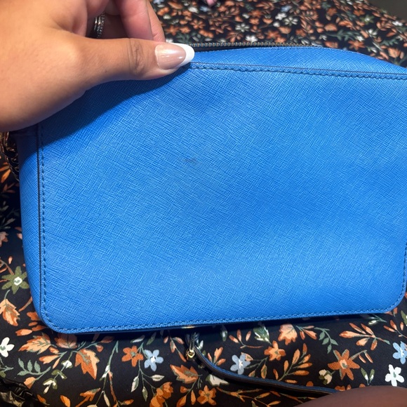 Blue Michael Kors crossbody purse - Picture 3 of 5